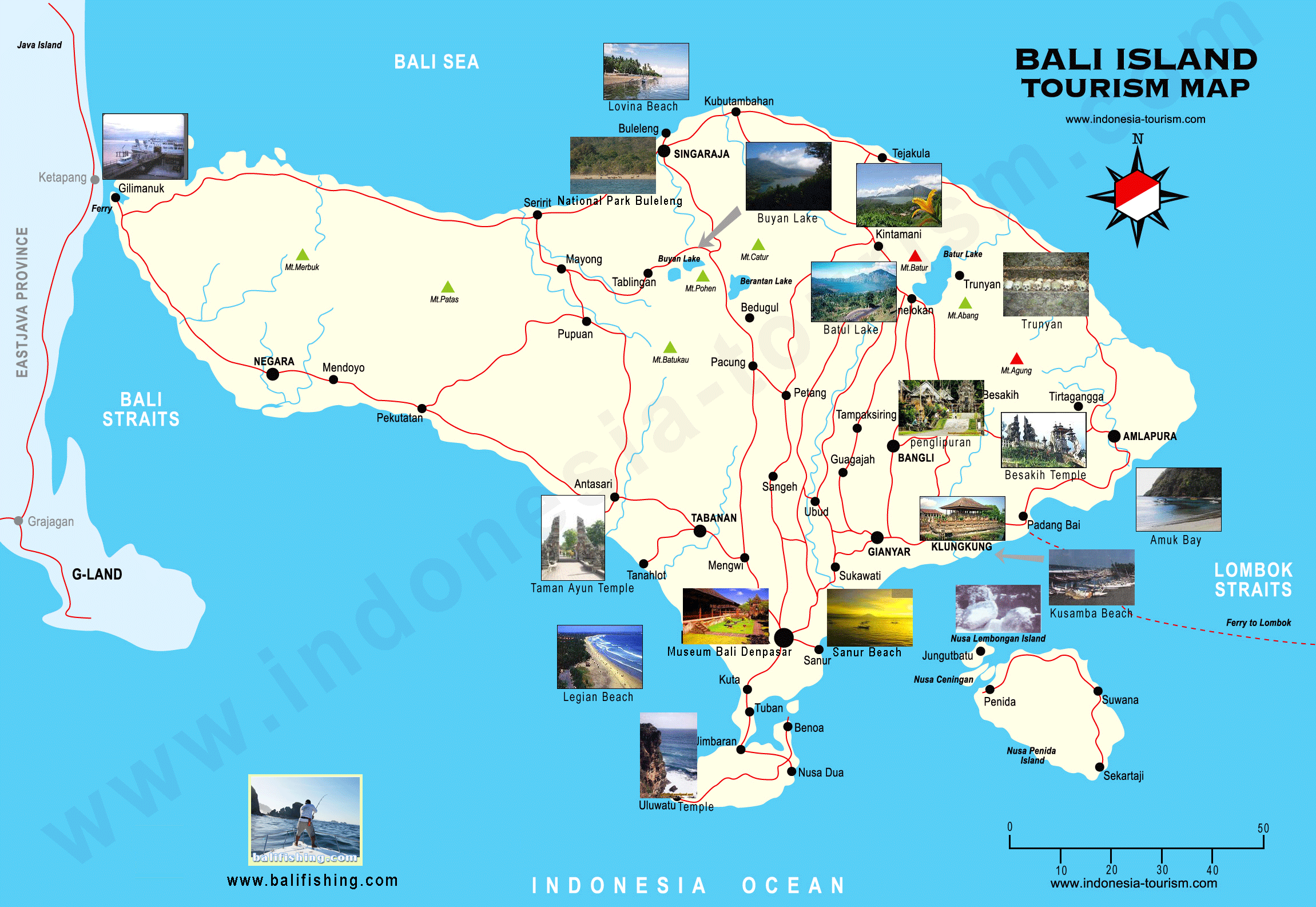 Download this Bali Map picture